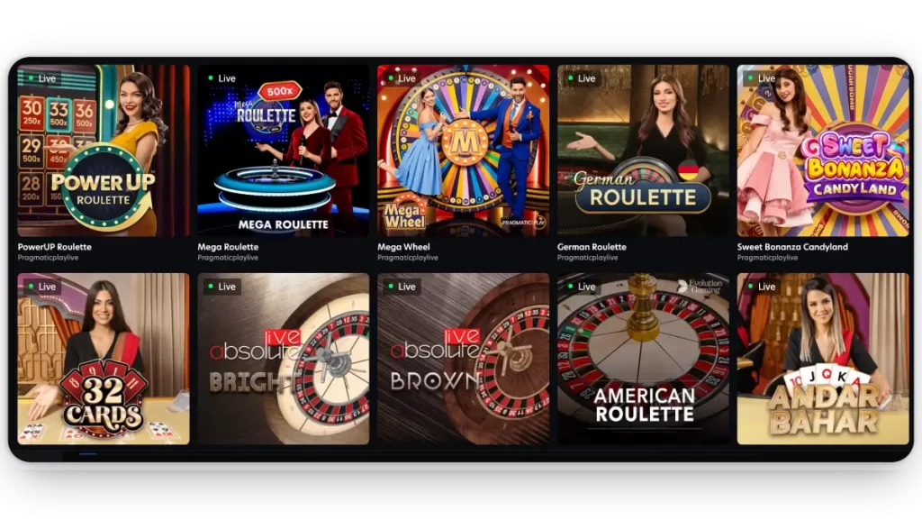 neospin casino live games