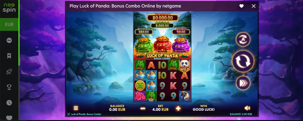 play demo free neo spin
