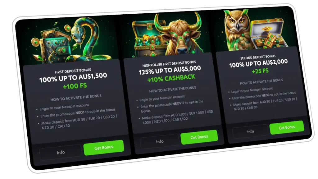 Deposit Bonuses